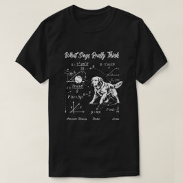 Camiseta Física Cachorro Golden Retriever Gênero d