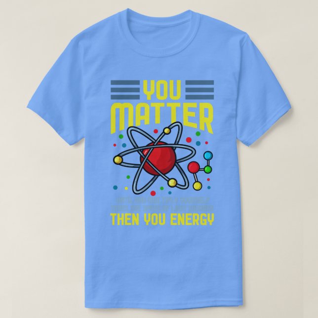 Camiseta Física de ciência (Frente do Design)