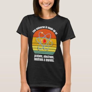 Camiseta Física de Química Orgânica da Ciência