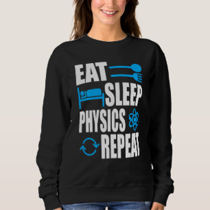 Camiseta Física de Repetição de Física do Sono