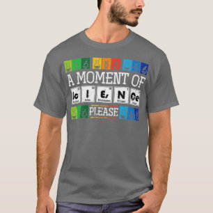 Camiseta Física Engraçada Química Ciência Periódica de Mesa