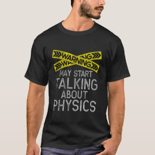 Camiseta Física Física Ciência Humor Física