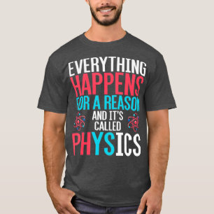 Camiseta Física Física Engraçada Física de Equação de Prese