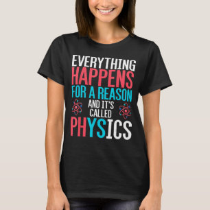Camiseta Física Física Engraçada Física de Equação de Prese