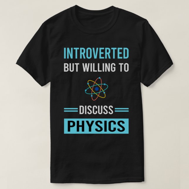 Camiseta Física Introduzida (Frente do Design)