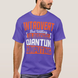 Camiseta Física Quântica Ciência da Computação Científica e