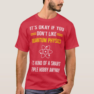Camiseta Física Quântica do Smart Pessoas Hobby