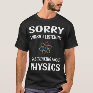 Camiseta Física sem Atenção