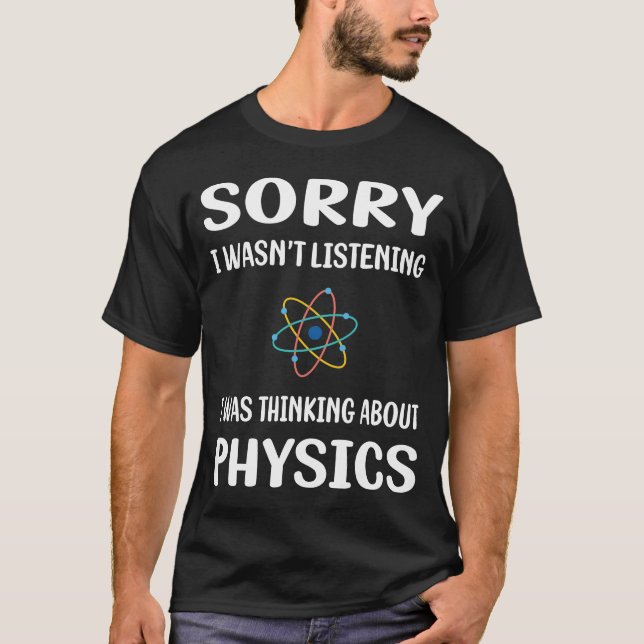 Camiseta Física sem Atenção (Frente)