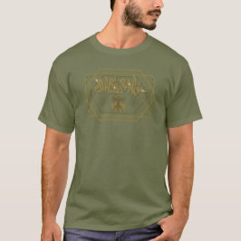 Camiseta Física um Tag - geometria sagrado
