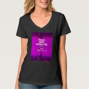 Camiseta Fisicamente, Vaporwave Aestetic Indie Japonês