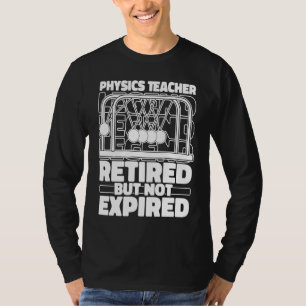 Camiseta Físico Cientista Aposentado Ciência Física