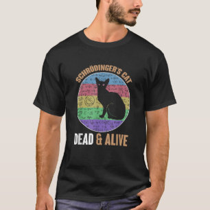 Camiseta Físico da Mecânica Quântica Matemática Schrodinge