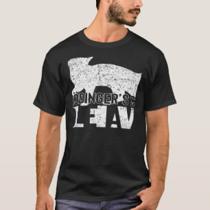 Camiseta Físicos da Vintage Schrodinger S Cat Quantum Physi