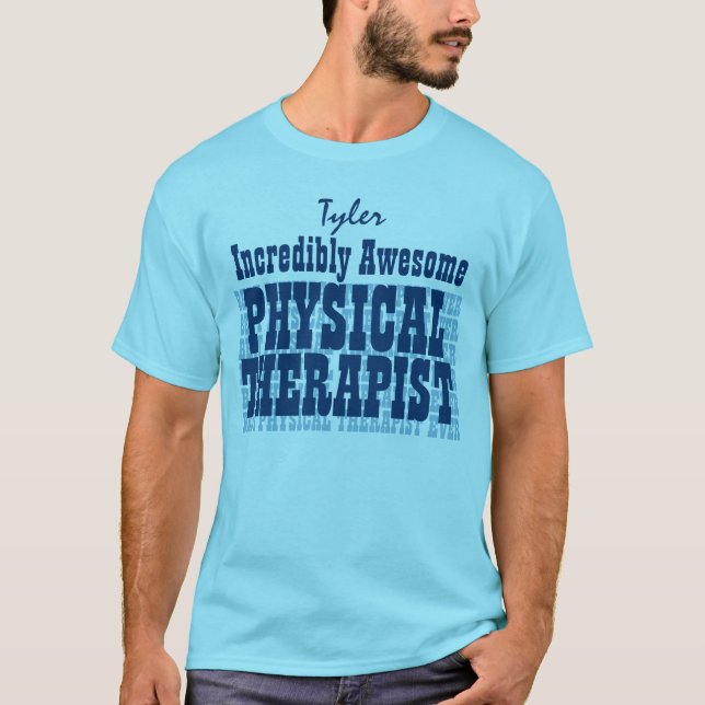 Camiseta Fisioterapeuta Incredibly impressionante TS017B (Frente)