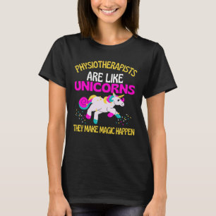 Camiseta Fisioterapeuta Unicorn, Fisio Magical do Unicórni