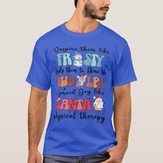 Camiseta Fisioterapia de Natal terapia favorita do Papai No