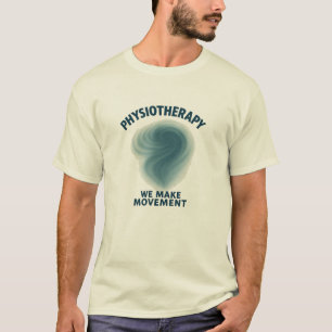 Camiseta Fisioterapia Fazemos Movimento - Arte Moderna
