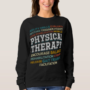 Camiseta Fisioterapia Física Da Terapia Física Pta