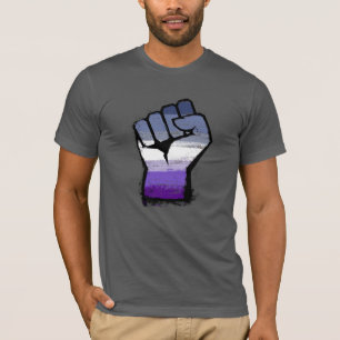 Camiseta Fist do Orgulho Lésbico do Butch