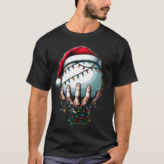 Camiseta Fistball Sport Christmas Hat Xmas vintage (Frente)