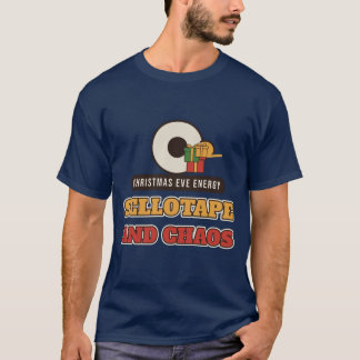 Camiseta Fita adesiva e Caos (Energia da Véspera de Natal)