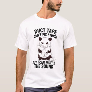 Camiseta Fita adesiva não conserta estúpido mas eu posso sa