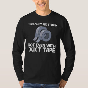 Camiseta Fita Adesiva Resistente Para Homens Mulheres Faz T