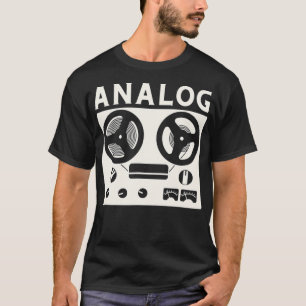 Camiseta Fita Analógica De Engenheiro De Áudio E Soundguy