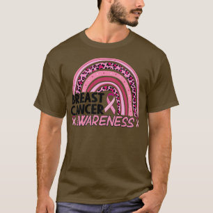 Camiseta Fita Arco-Íris Outubro Vestimos Cancer Rosa