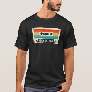 Camiseta Fita Cassete De 65 Anos, Melhor Vintagem De 1957 6