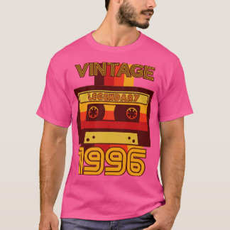 Camiseta Fita Cassete Lendária Vintage Retro 1996