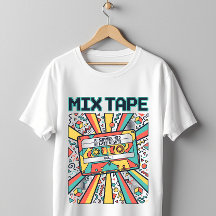 Fita Cassete Mix Retro dos Anos 80 e 90 Nostalgia