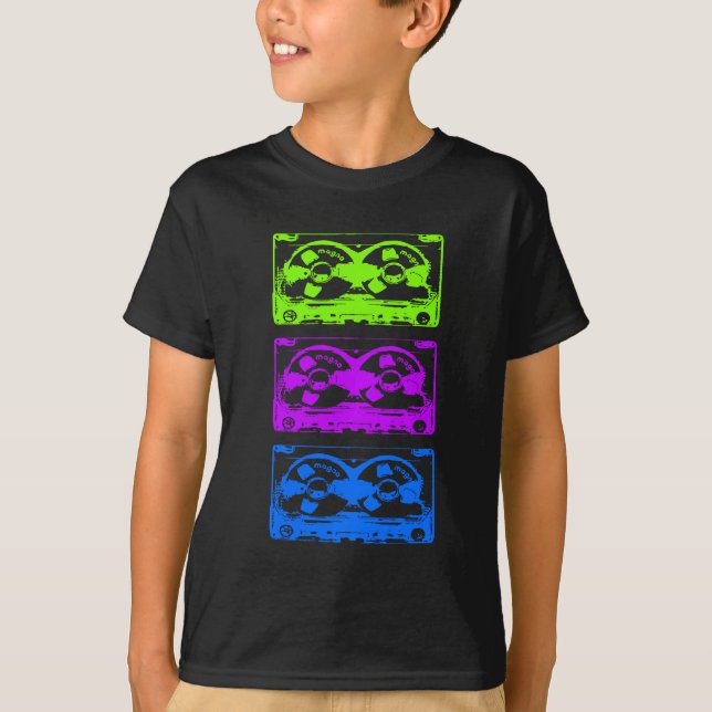 Camiseta Fita Cassete Retro (Frente)
