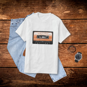 Camiseta Fita Cassete Retro Ainda Faz Sucesso!