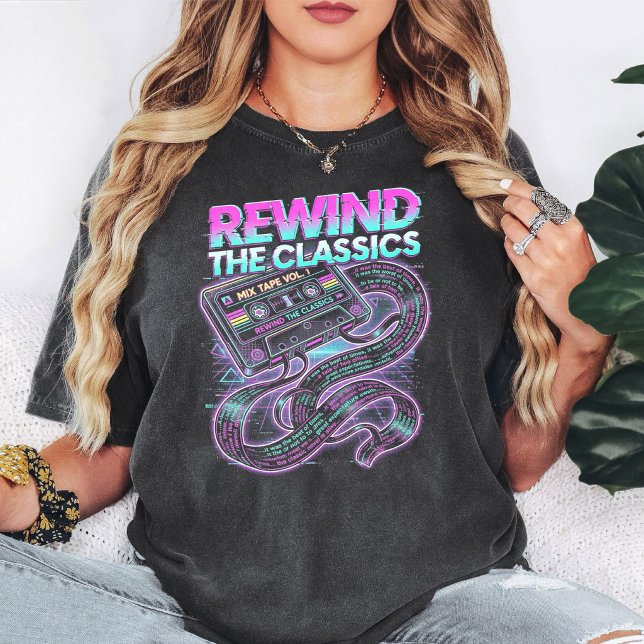 Camiseta Fita Cassete Retro Mixtape Vaporwave (Criador carregado)