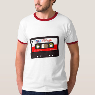 Camiseta Fita Cassete Vintage Gráficos Malucos
