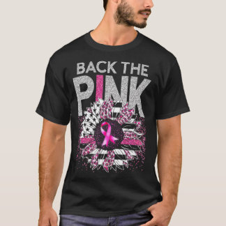 Camiseta Fita Cor-De-Ouro Cancer De Mama De Bandeira De Gir
