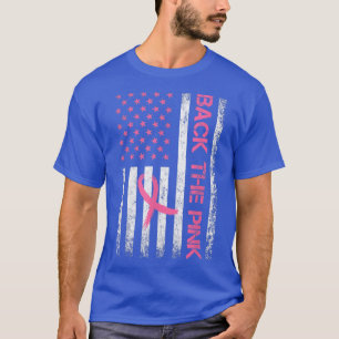 Camiseta Fita cor-de-rosa de sensibilização para o Cancer d