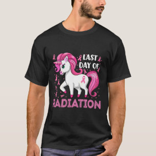 Camiseta Fita Cor-De-Rosa Unicorn Último Dia De Radiação Ca