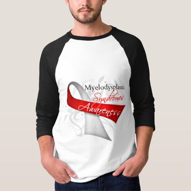 Camiseta Fita da consciência das síndromes de (Frente)