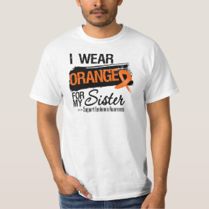 Camiseta Fita da leucemia para minha irmã
