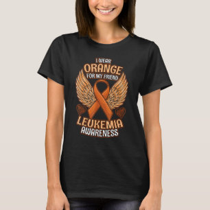 Camiseta Fita de Apoio à Amizade e Conscientização da Leuce