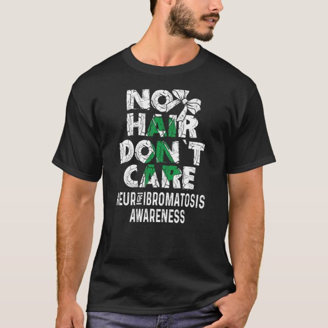 Camiseta Fita de Apoio à Conscientização da Neurofibromatos (Frente)