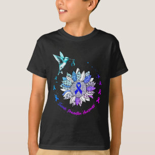Camiseta Fita de Beija-flor Suower de Conscientização e Pre