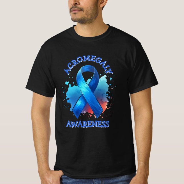Camiseta Fita de Consciência da Acromegália (Frente)