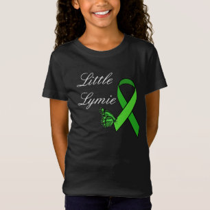 Camiseta Fita de Conscientização da Doença de Lyme Little L