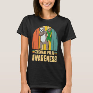Camiseta Fita de Conscientização da Paralisia Cerebral Slot
