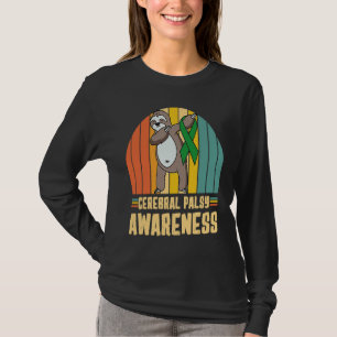 Camiseta Fita de Conscientização da Paralisia Cerebral Slot