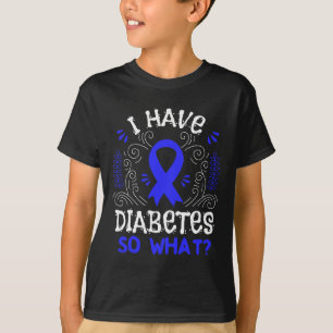 Camiseta Fita de Conscientização de D1 para Presente de Dia